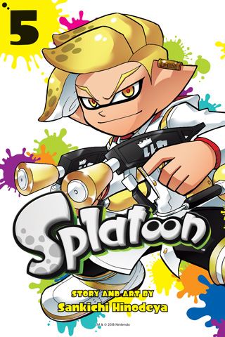 splatoon manga volume novel graphic